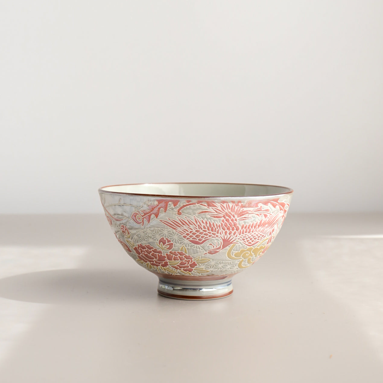 Small Teacup Rice Bowl 12cm - Phoenix