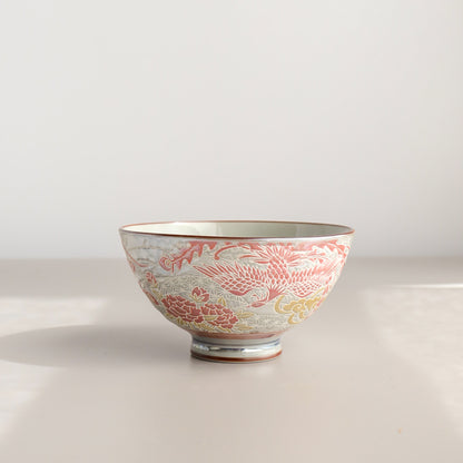 Small Teacup Rice Bowl 12cm - Phoenix