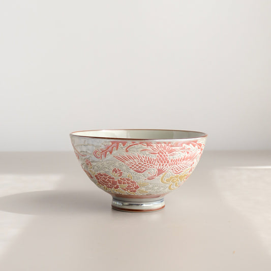 Small Teacup Rice Bowl 12cm - Phoenix