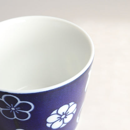 Chidori Zukushi Plum Bird Pattern Cup 200ml