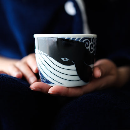 Tea Cup 240ml - Shiranami Whale