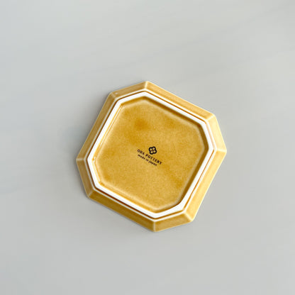 ODA TOKI 10.5cm Octagonal Small Dish - Light Candy