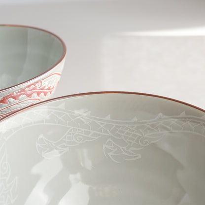 Small Teacup Rice Bowl 12cm - Phoenix