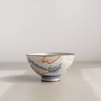 Small Teacup Rice Bowl 12cm - Dragon