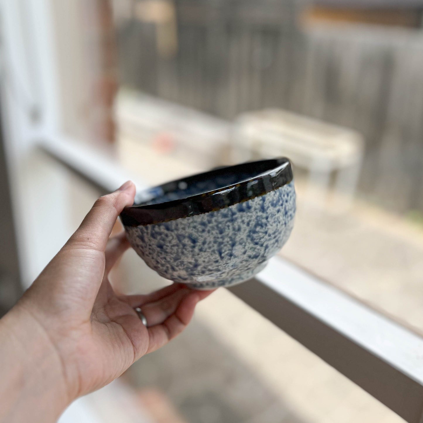 Small Rice Bowl 13cm - Aomi Waves