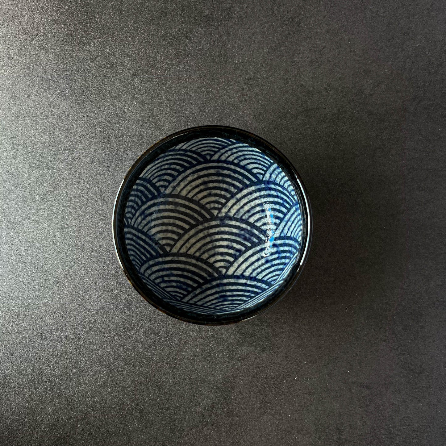 Small Rice Bowl 13cm - Aomi Waves