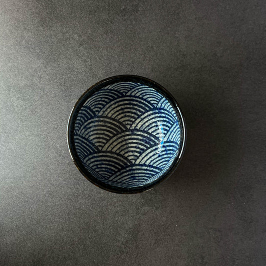 Small Rice Bowl 13cm - Aomi Waves