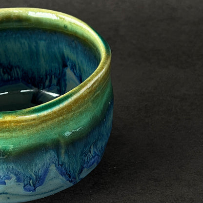 Matcha Tea Bowl 700ml - Ocean Blue