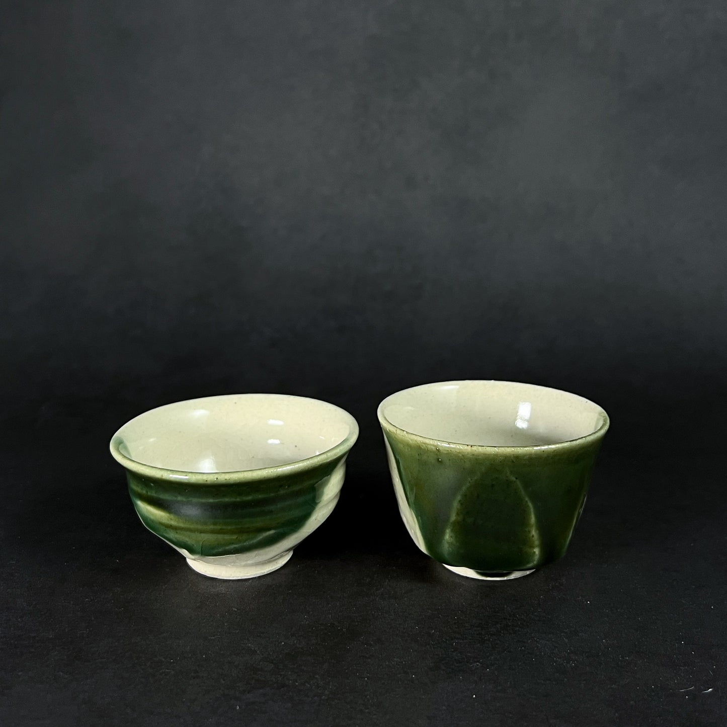 TAKUMI Oribe Painting Sake Set (3pcs)