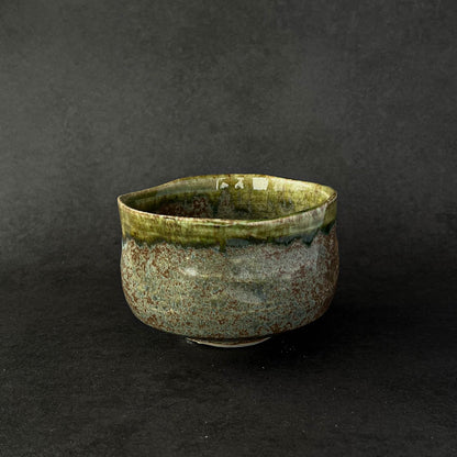 Matcha Tea Bowl 700ml - Moss Green