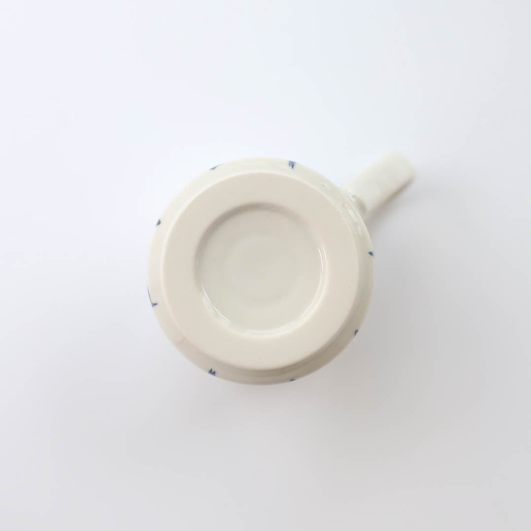 Mini Coffee Cup and Saucer 150ml - Budding Blue