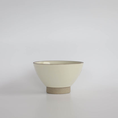 Kurawanka Small Rice Bowl 12cm - Black / Brown / White