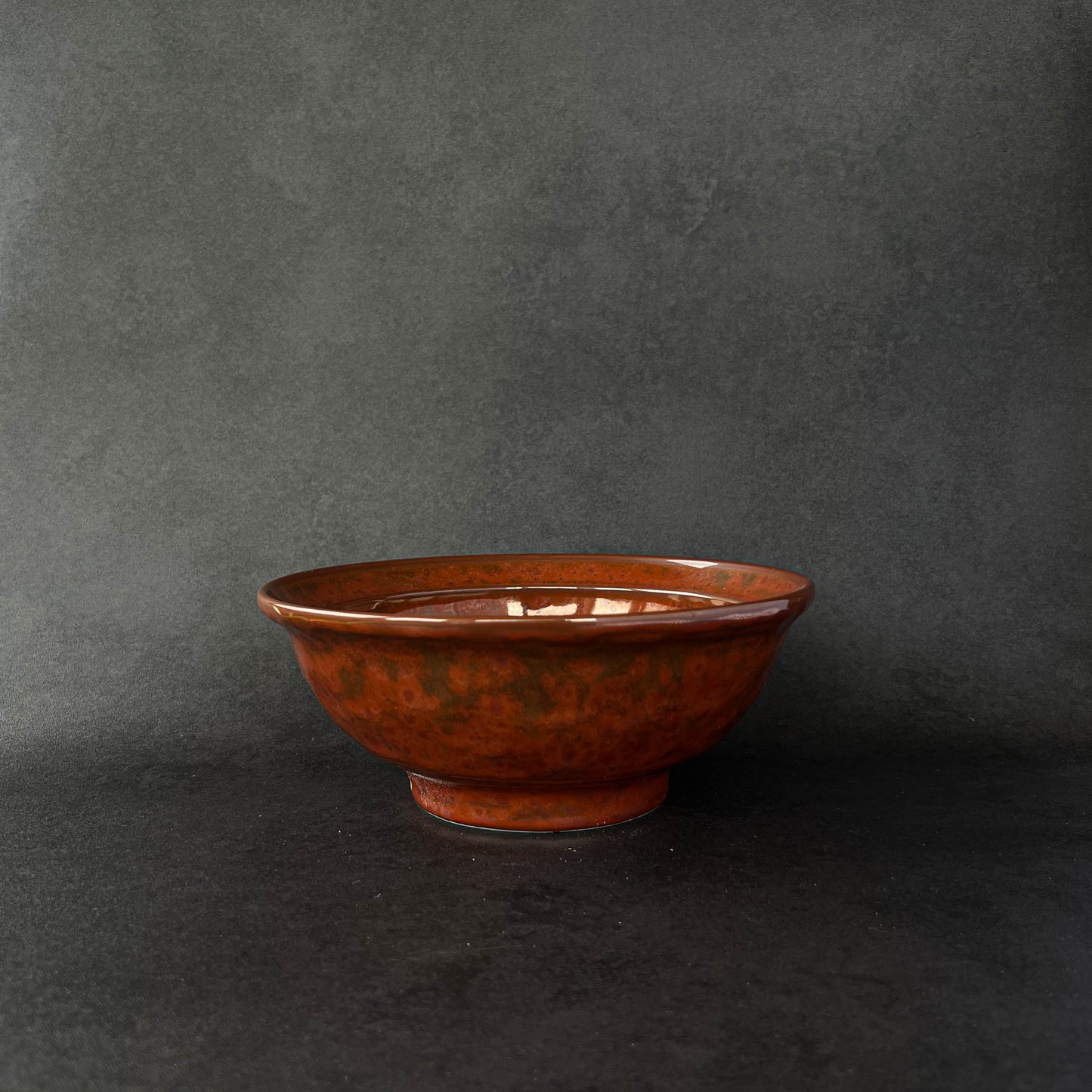 Ramen Noodle Large Bowl 22cm - Rustic Brown