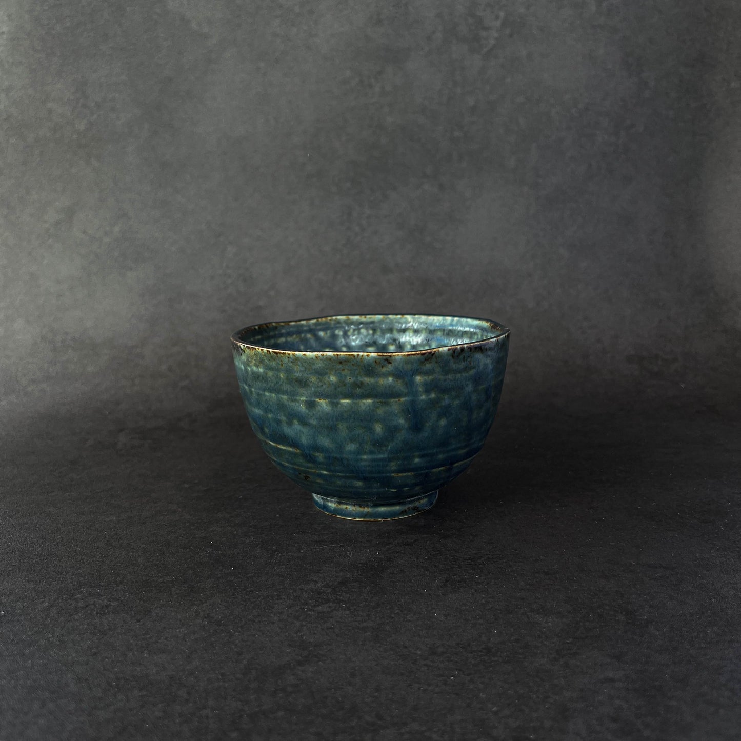 Small Rice Bowl 13cm - Rustic Blue