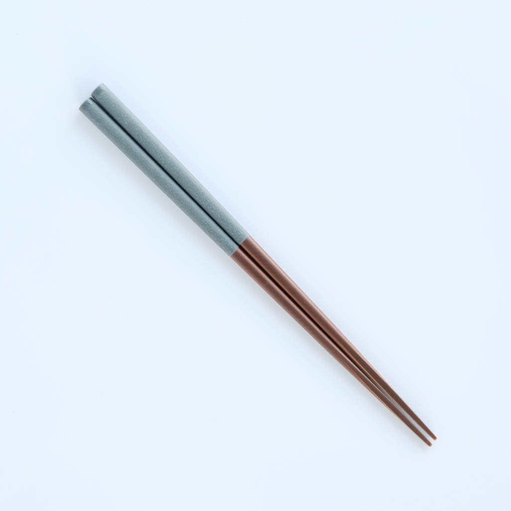 WAKASA Sunny Life Cologne Bamboo Chopsticks 23cm - Blue / Brown / Pink