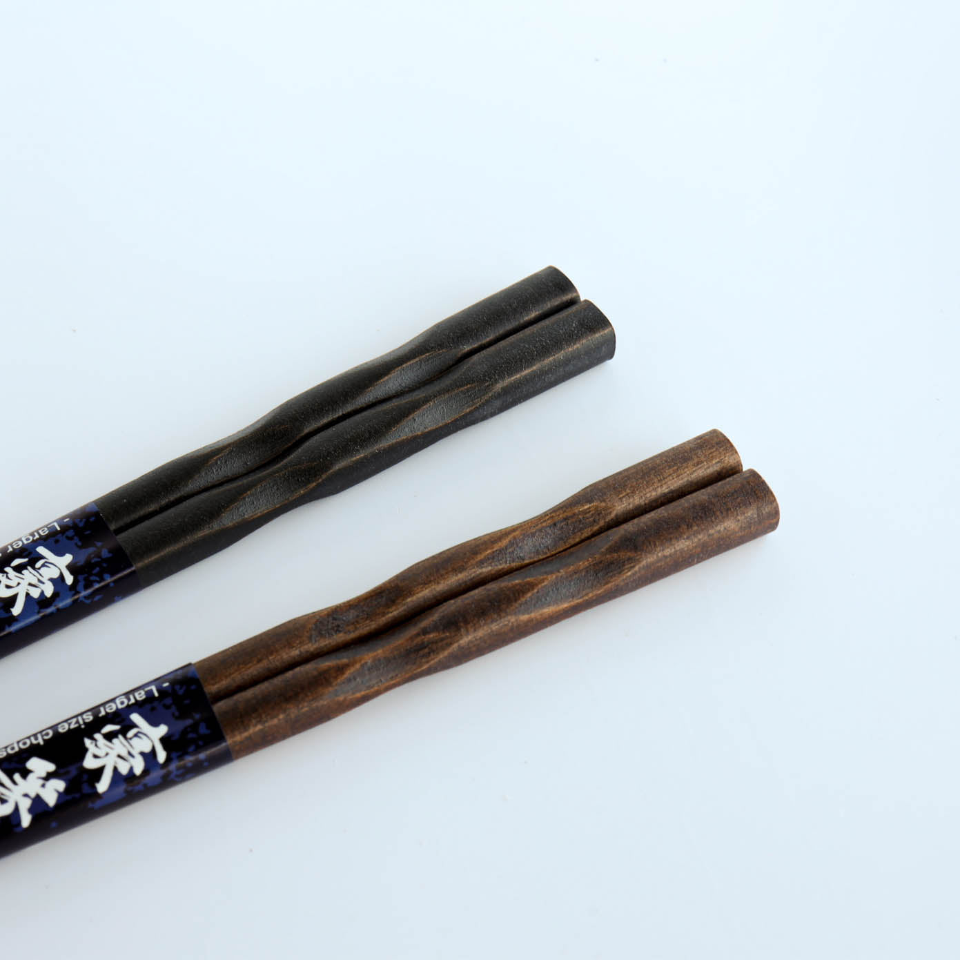 Daikoku-bashira Wooden Chopsticks 23cm - Black / Brown